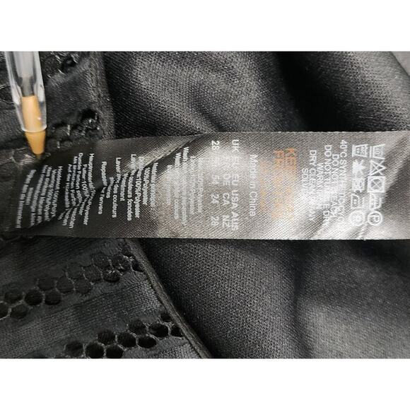 Boohoo Full Skirted Prom Midi Dress Women's 24 Black NWT Plus Boutique Lined Net - Picture 9 of 14